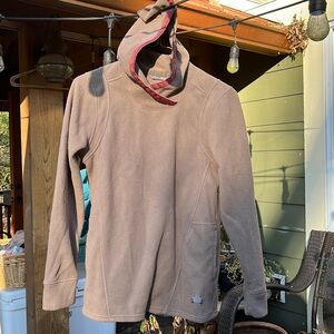 Toad & Co Telluride Heritage Collection Lookout Fleece Hoodie Medium brown